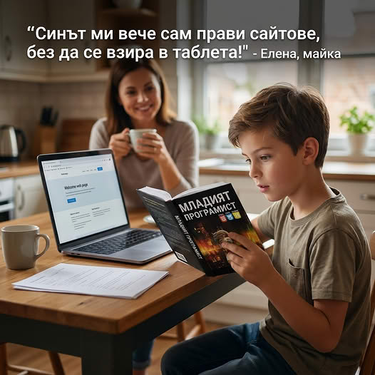 Дете учи програмиране